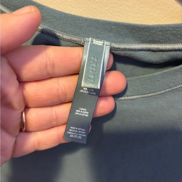 SKIMS Cotton Jersey Tee and Long Sleeve Bundle - Picture 2 of 4